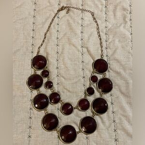 Double stranded Statement necklace